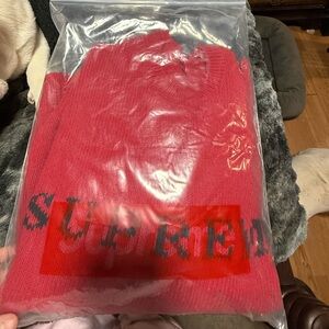 Supreme Vibrant Red Knitwear